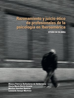 cover image of Razonamiento y juicio ético de profesionales de la psicología en Iberoamérica